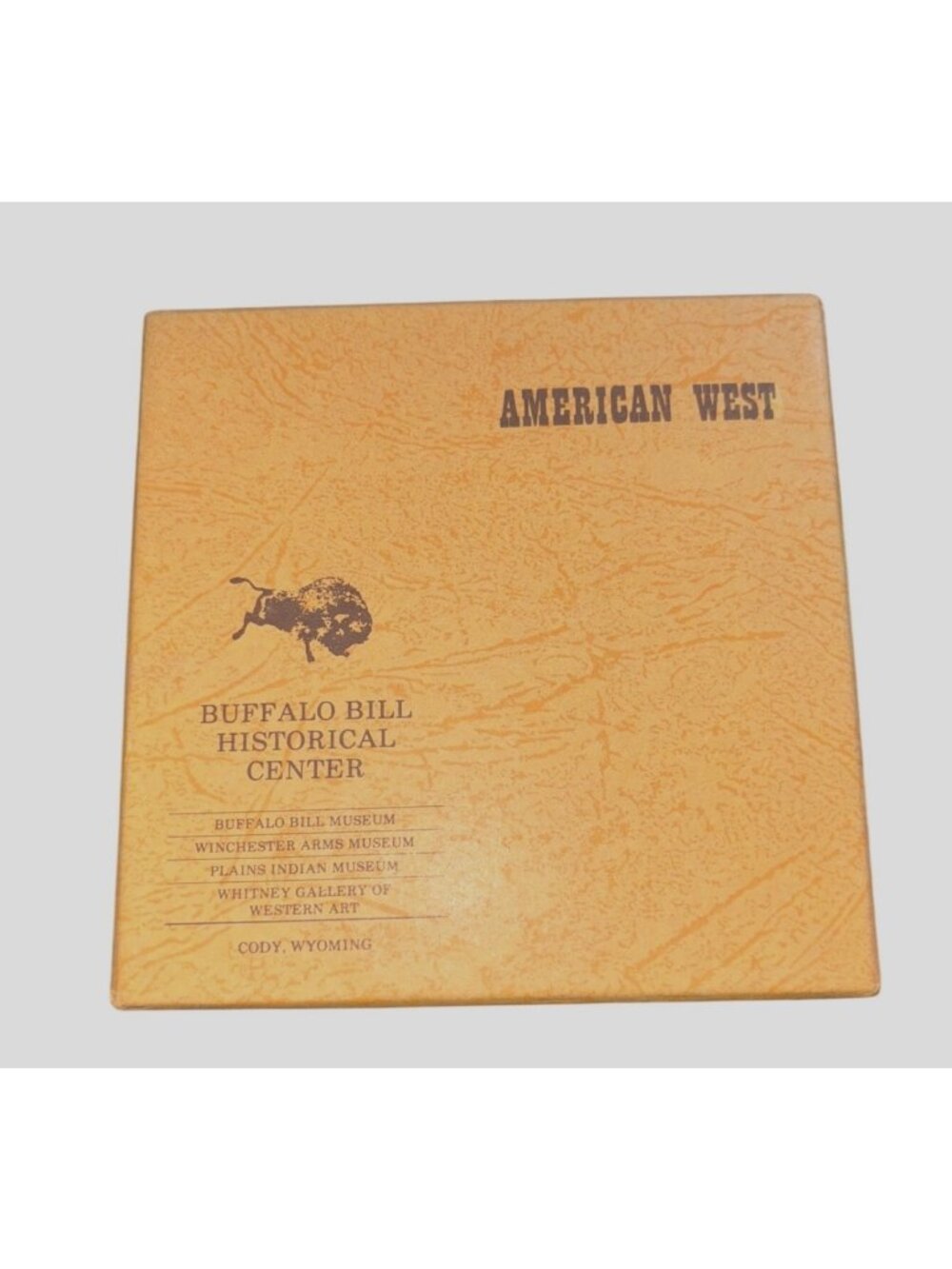 American West Buffalo Bill Historical Center Pimpernel Coaster Set Of 6 Made In